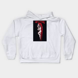 The Velvet Vampire Movie Art Black Kids Hoodie